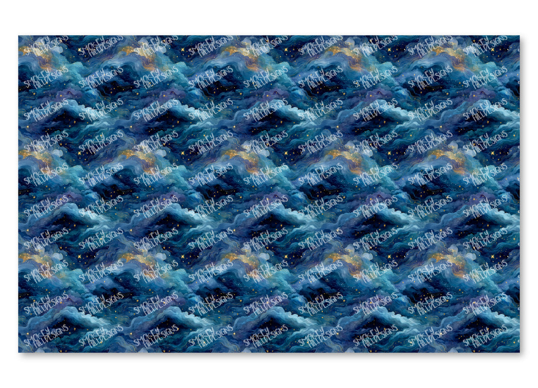 PatternPly® Full Coverage Twinkling Clouds