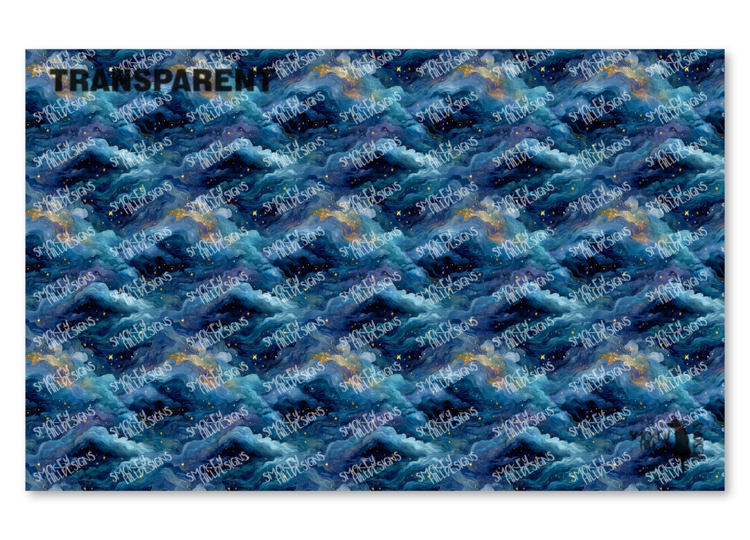 PatternPly® Transparent Twinkling Clouds