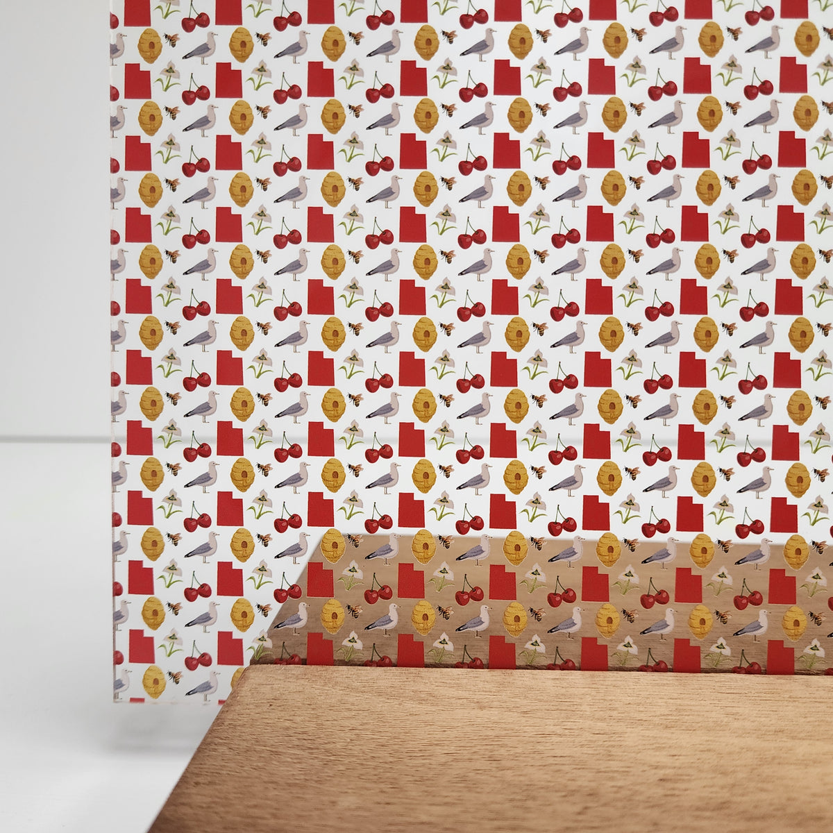 PatternPly® Scattered Utah Icons sheet showing the pattern