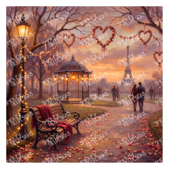 PatternPly® Transparent Valentine In Paris