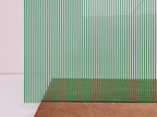 PatternPly® Scattered Vertical Stripes GREEN sheet showing the pattern