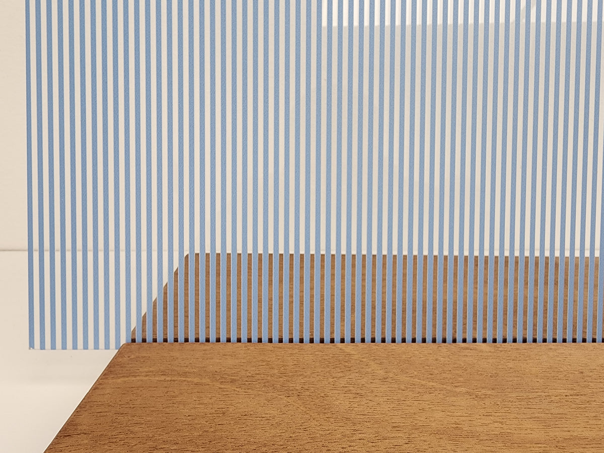 PatternPly® Scattered Vertical Stripes LIGHT BLUE sheet showing the pattern