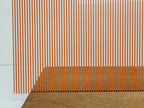 PatternPly® Scattered Vertical Stripes ORANGE sheet showing the pattern