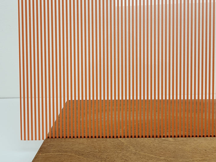 PatternPly® Scattered Vertical Stripes ORANGE