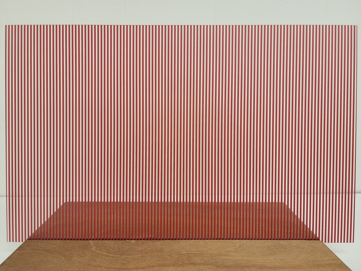 PatternPly® Scattered Vertical Stripes RED product photo 3