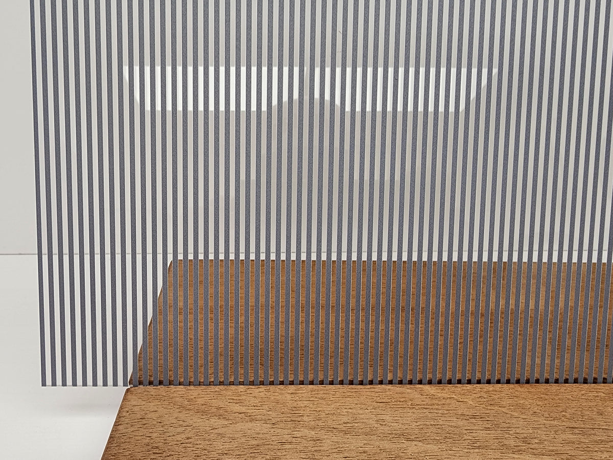 PatternPly® Scattered Vertical Stripes GRAY sheet showing the pattern