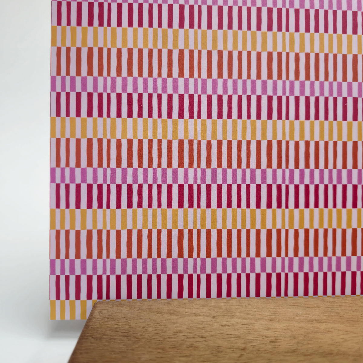 PatternPly® Full Coverage Vibrant Lines sheet showing the pattern