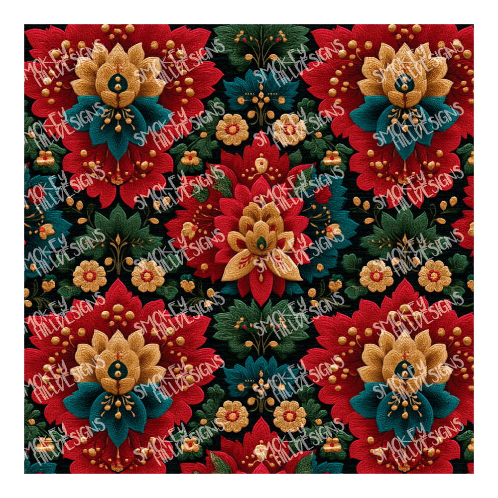 PatternPly® Full Coverage Victorian Embroidery