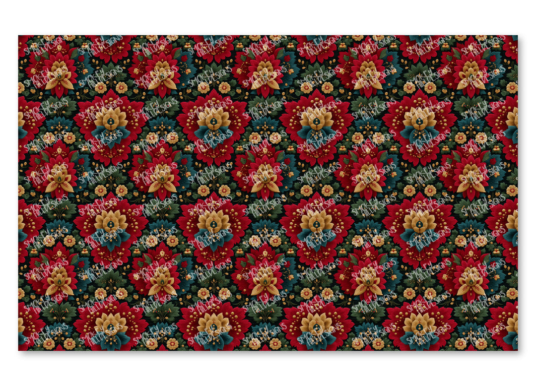 PatternPly® Full Coverage Victorian Embroidery