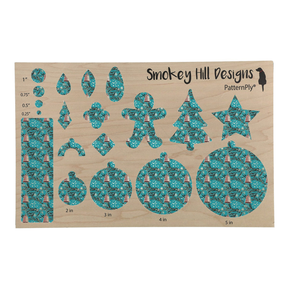 PatternPly® Transparent Vintage Bells Micro product photo 3