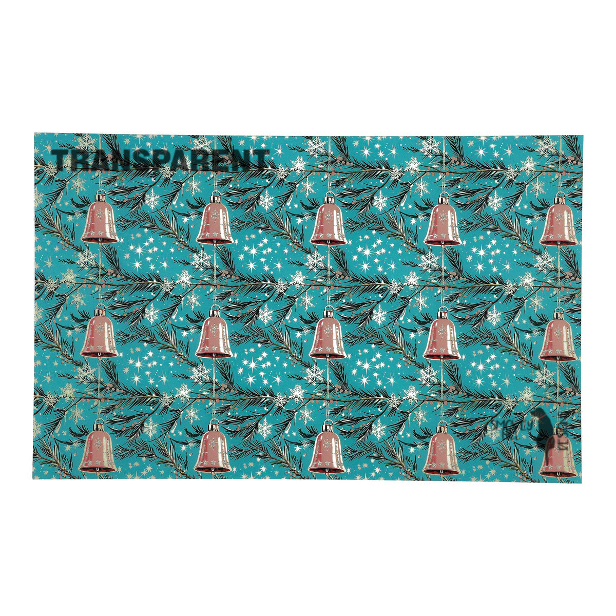 PatternPly® Transparent Vintage Bells sheet showing the pattern