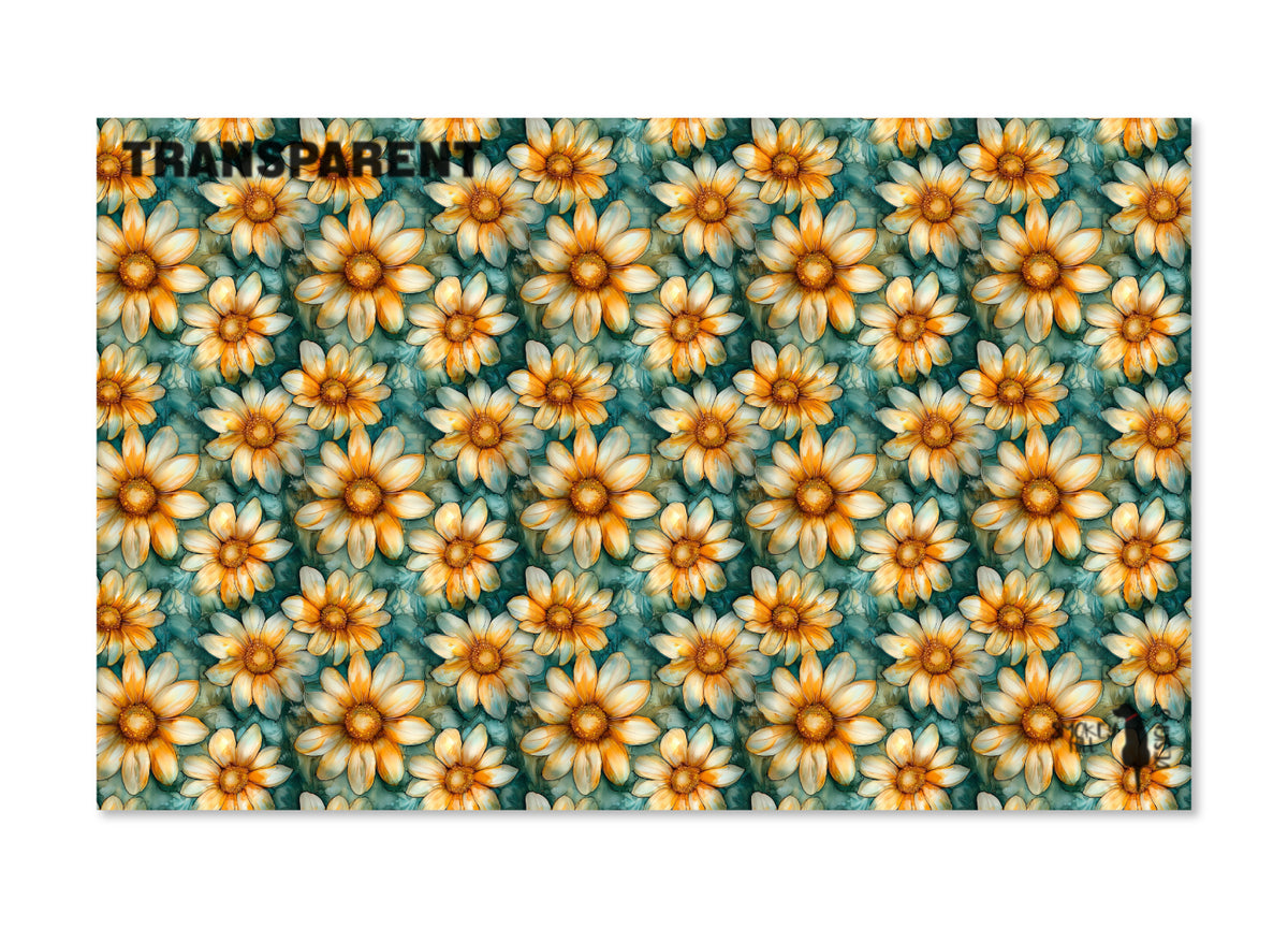 PatternPly® Transparent Vintage Daisies product photo 2