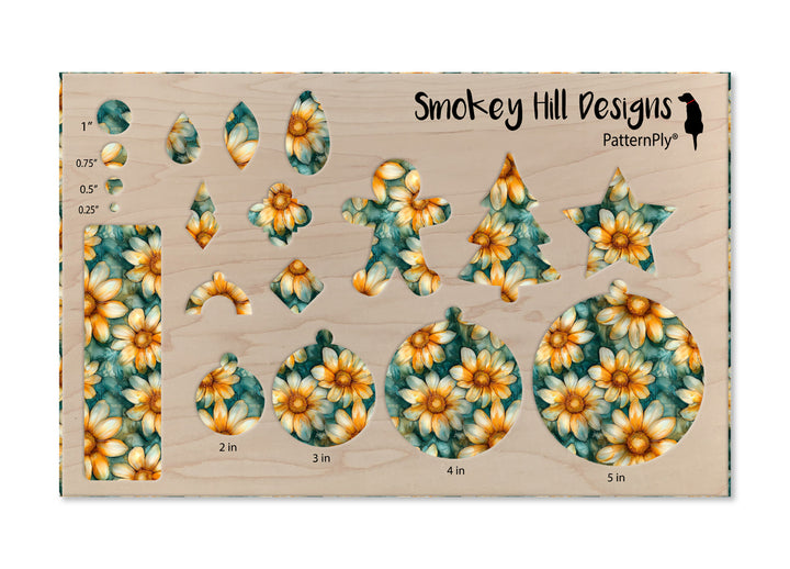 PatternPly® Full Coverage Vintage Daisies