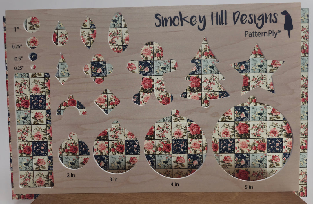 PatternPly® Transparent Vintage Floral Quilt