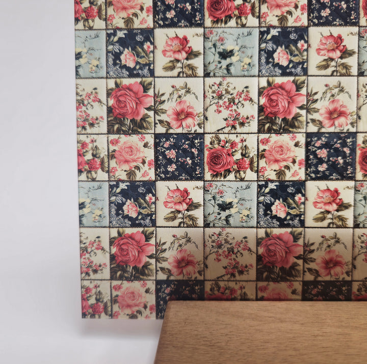 PatternPly® Transparent Vintage Floral Quilt