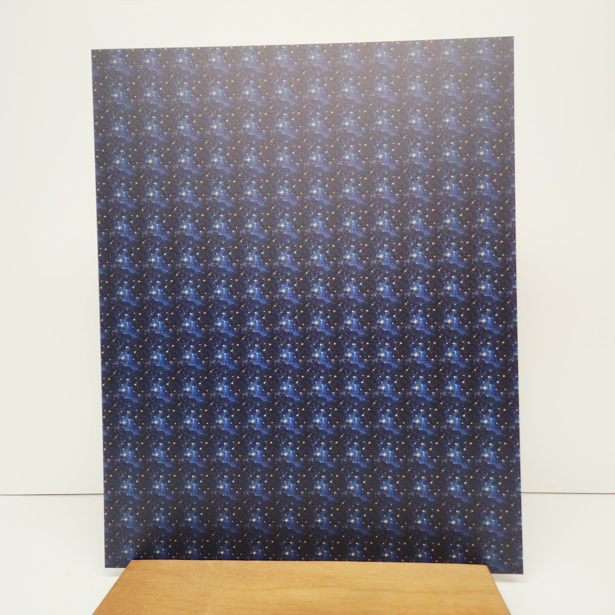 PatternPly® 19x24" Vintage Starry Sky Original Scale sheet showing the pattern