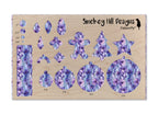 PatternPly® Transparent Violet Pressed Flowers product photo 3
