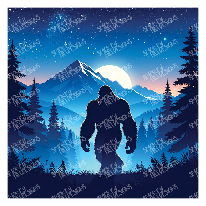 PatternPly® Transparent Wandering Big Foot 2sizes