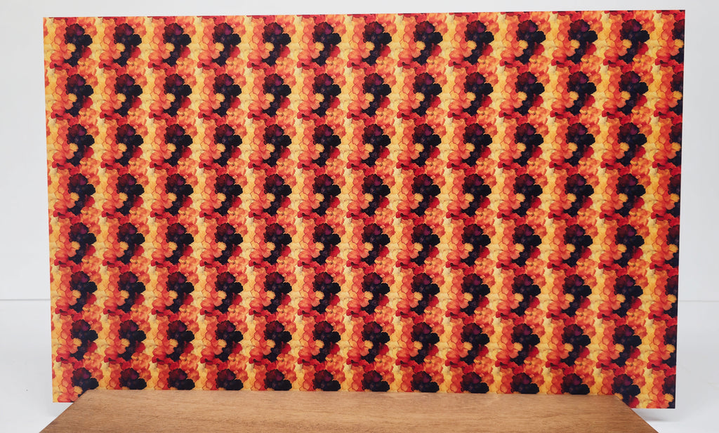 PatternPly® Full Coverage Mini Warm Ink Blossoms product photo 3