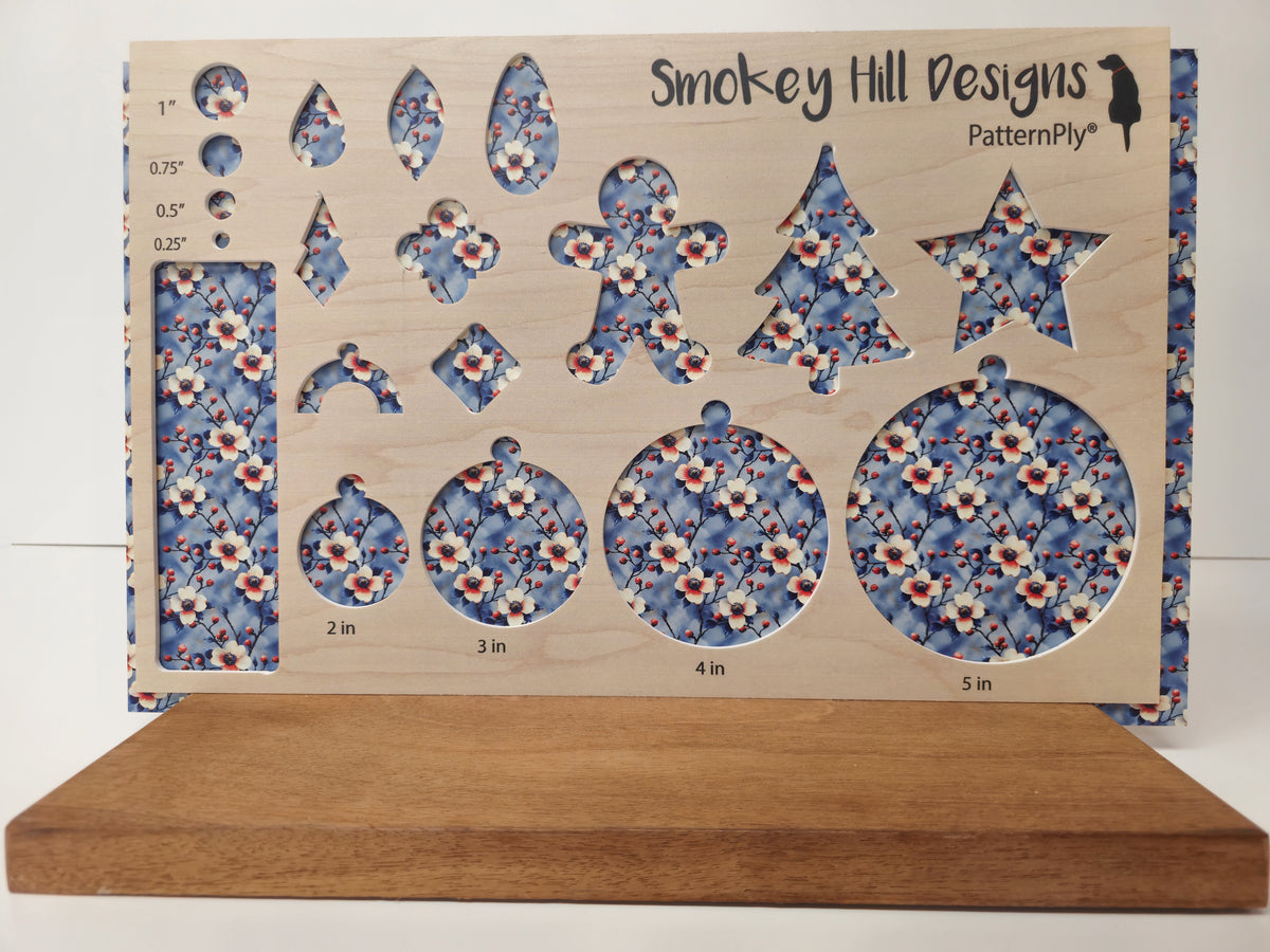 PatternPly® Full Coverage Watercolor Dogwood product photo 2