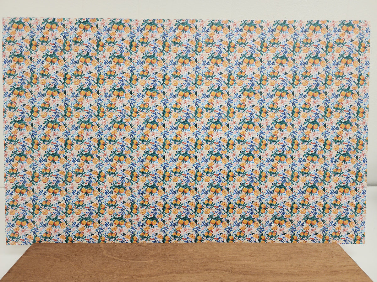 PatternPly® Full Coverage Watercolor Oranges product photo 3