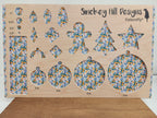 PatternPly® Full Coverage Watercolor Oranges product photo 2