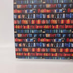 PatternPly® Full Coverage Watercolor Books sheet showing the pattern