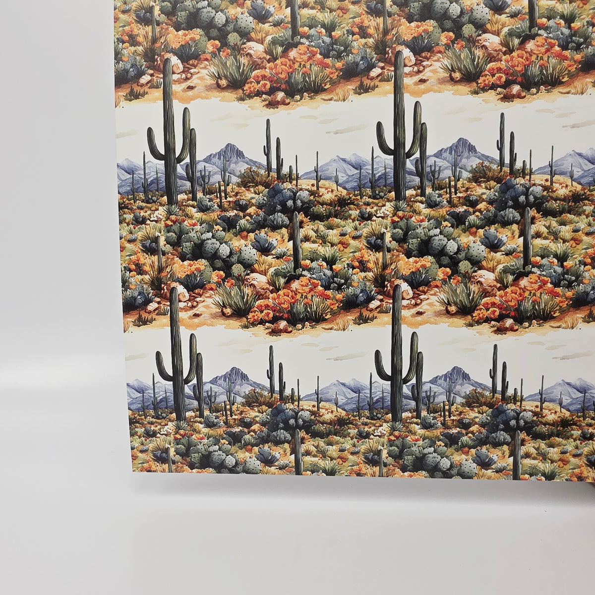 PatternPly® Full Coverage Watercolor Desert sheet showing the pattern