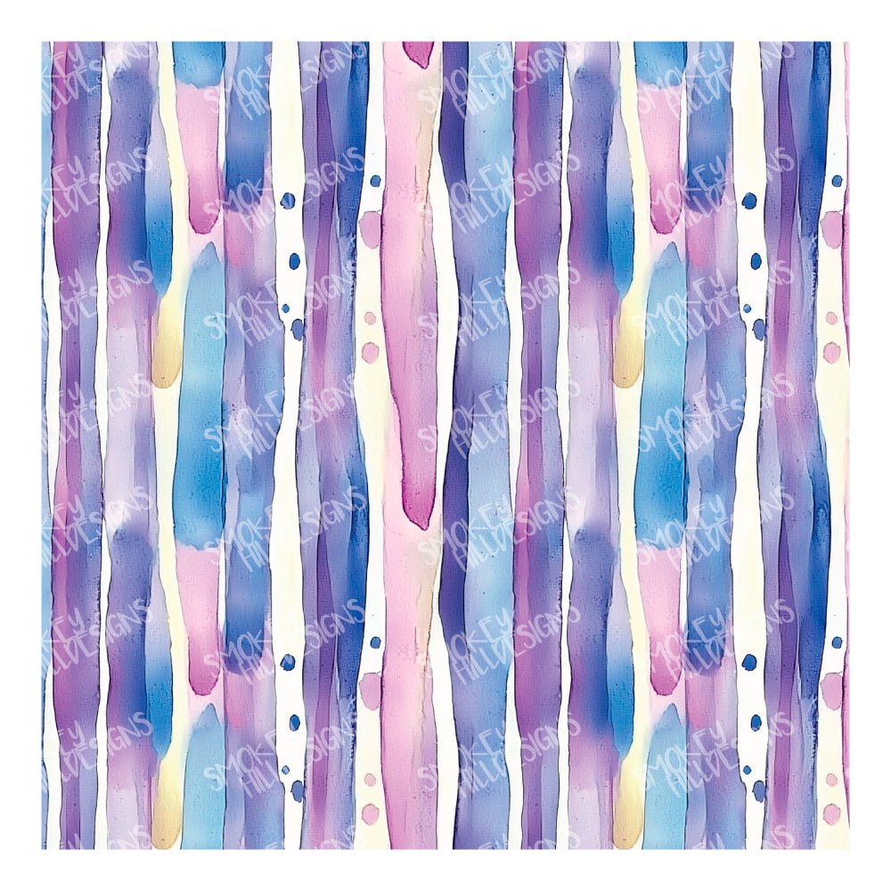 PatternPly® Full Coverage Watercolor Drips sheet showing the pattern