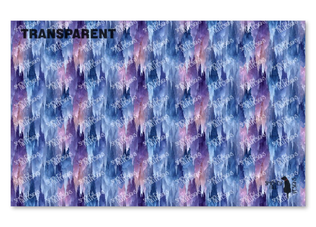 PatternPly® Transparent Watercolor Icicles product photo 2