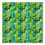 PatternPly® Full Coverage Watercolor Loon Small sheet showing the pattern