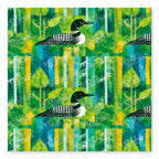 PatternPly® Full Coverage Watercolor Loon sheet showing the pattern