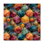 PatternPly® Transparent Watercolor Ornaments sheet showing the pattern
