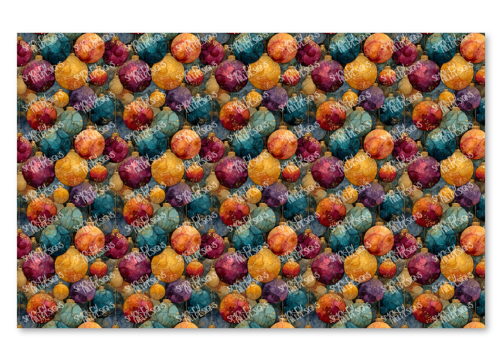 PatternPly® Transparent Watercolor Ornaments product photo 4