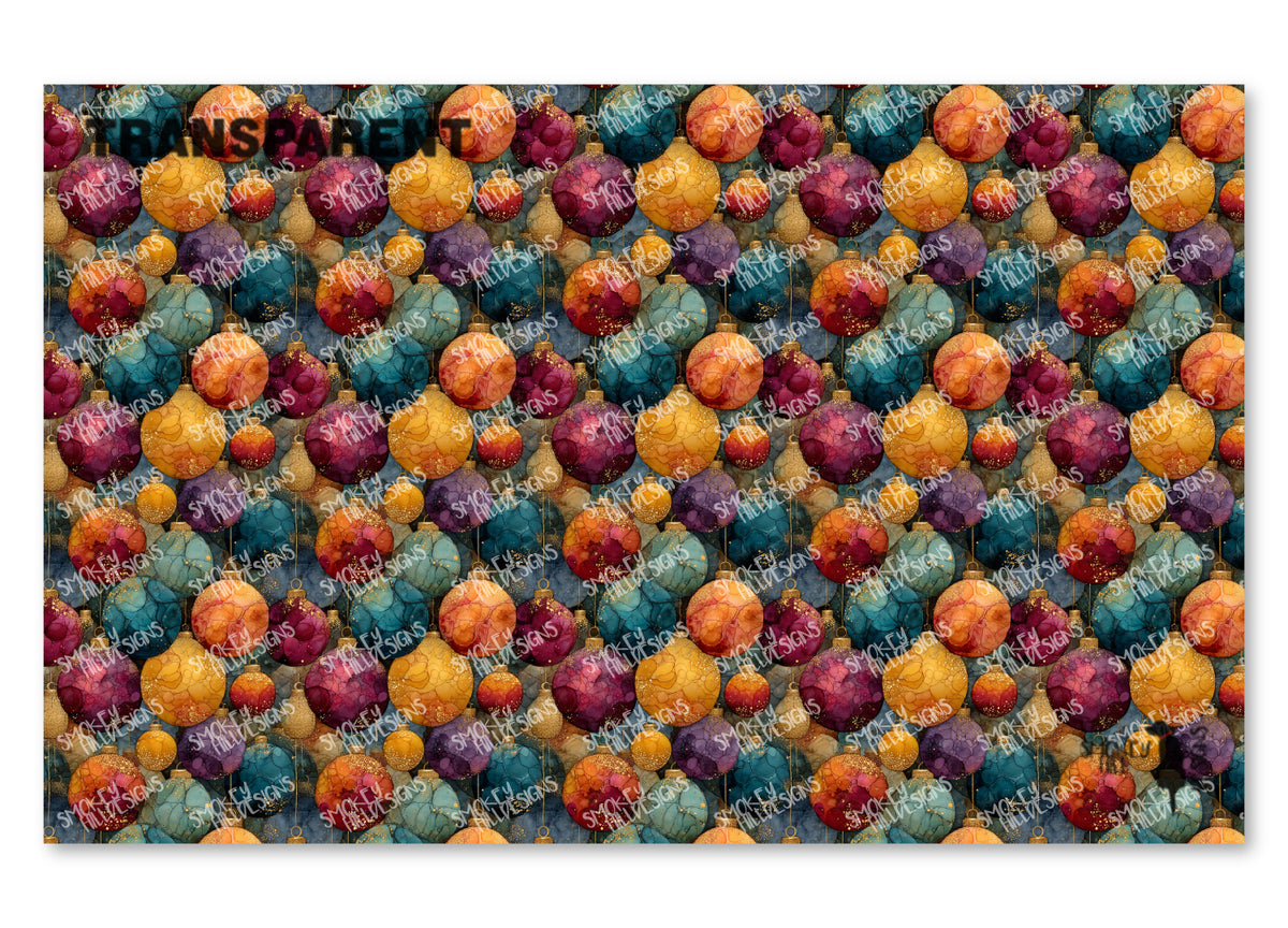 PatternPly® Transparent Watercolor Ornaments product photo 2