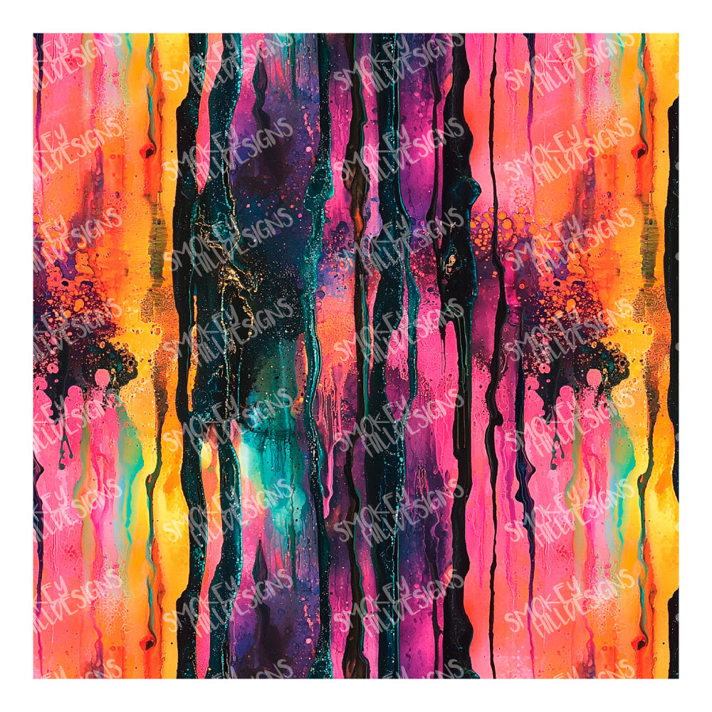 PatternPly® Transparent Wet Paint sheet showing the pattern