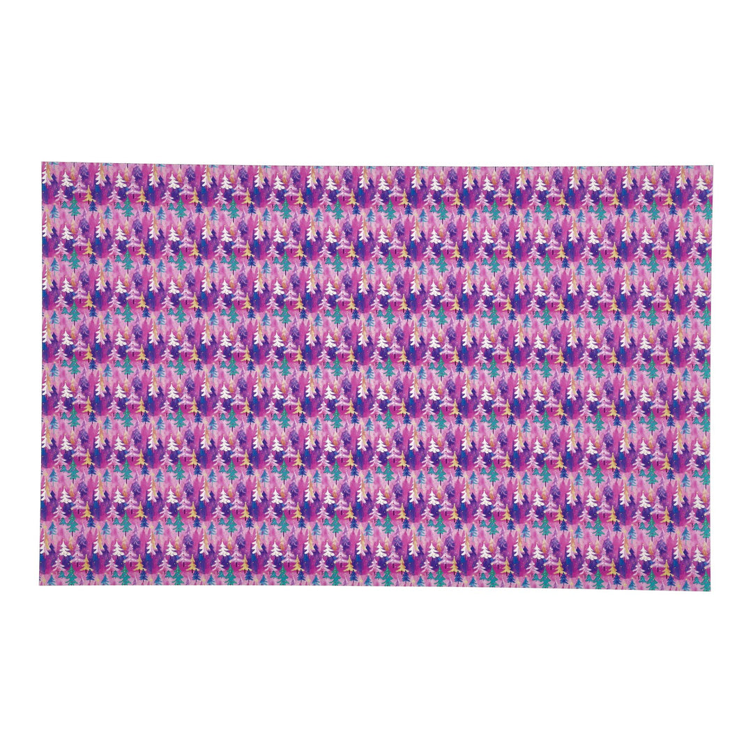 PatternPly® Transparent Whimsical Winter Forest Micro