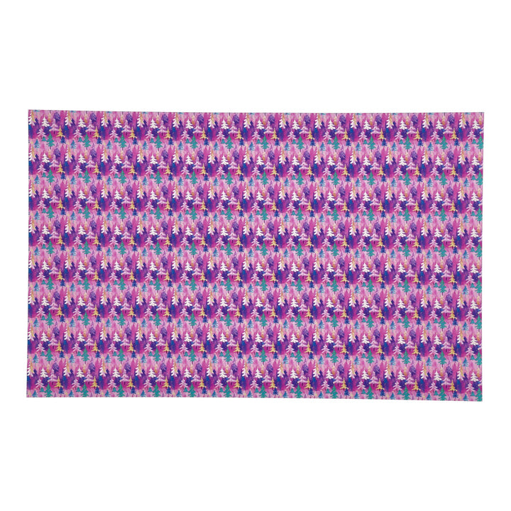 PatternPly® Transparent Whimsical Winter Forest Micro