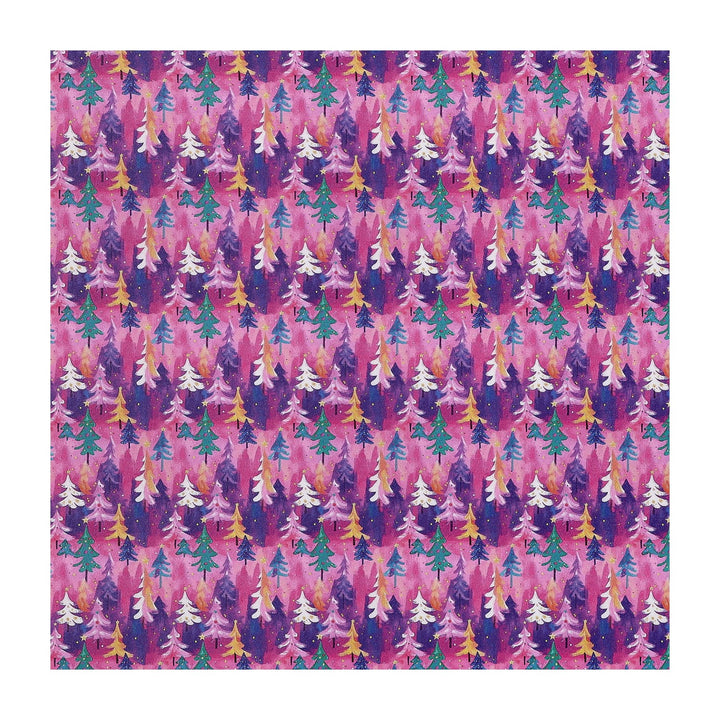 PatternPly® Full Coverage Whimsical Winter Forest Micro