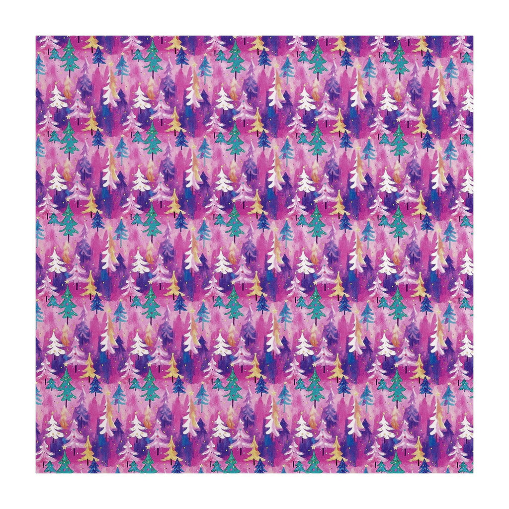 PatternPly® Transparent Whimsical Winter Forest Micro product photo 2