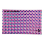 PatternPly® Transparent Whimsical Winter Forest Micro sheet showing the pattern