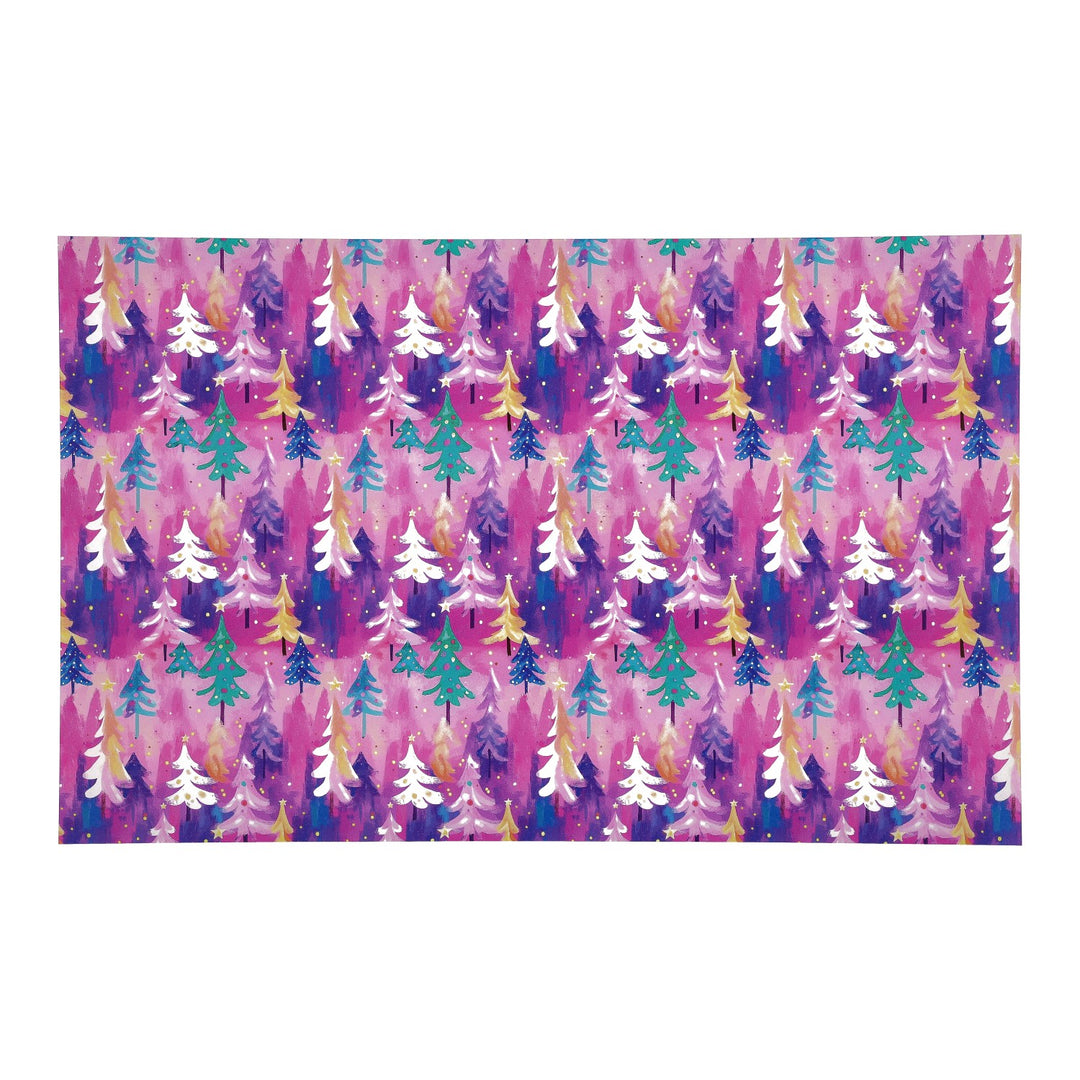 PatternPly® Transparent Whimsical Winter Forest