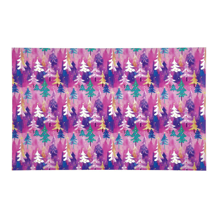 PatternPly® Transparent Whimsical Winter Forest