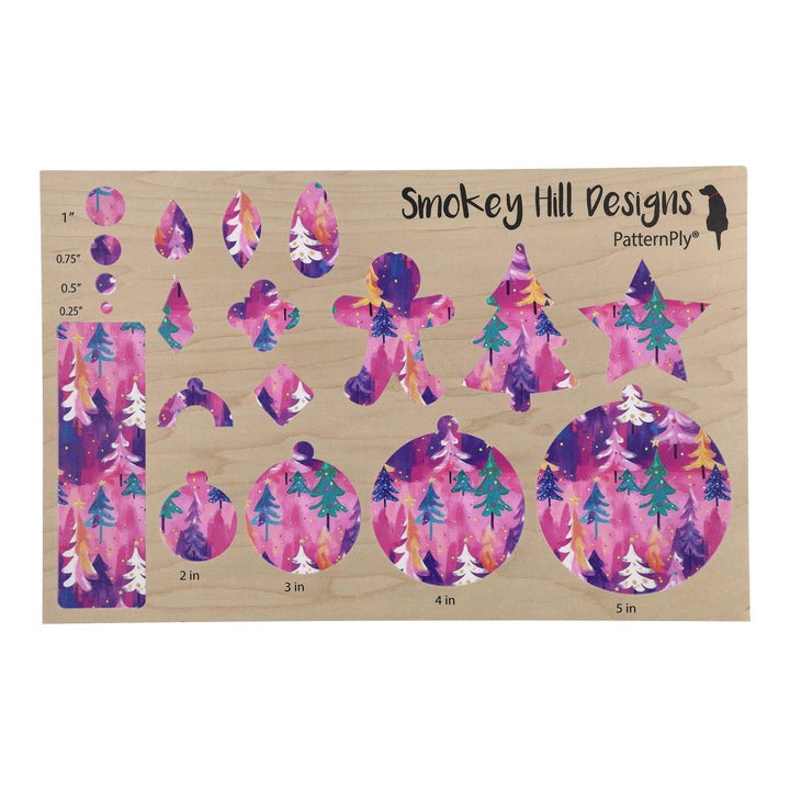 PatternPly® Full Coverage Whimsical Winter Forest