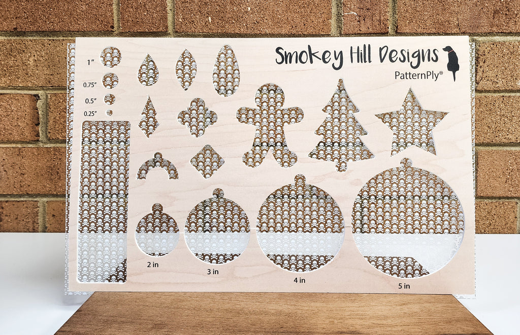 PatternPly® Scattered White Skull and Crossbones product photo 2