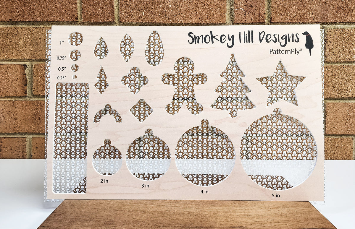 PatternPly® Scattered White Skull and Crossbones product photo 2