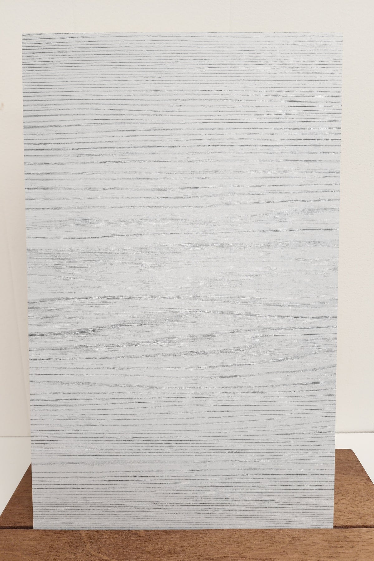 PatternPly® Full Coverage Whitewashed Wood VERTICAL sheet showing the pattern
