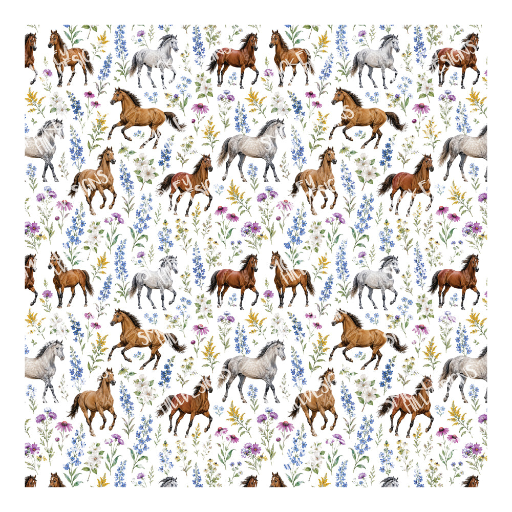 PatternPly® Scattered Horse Field