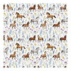 PatternPly® Scattered Horse Field sheet showing the pattern