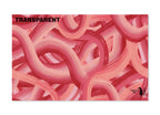 PatternPly® Transparent Winding Pink and Red Maze product photo 2